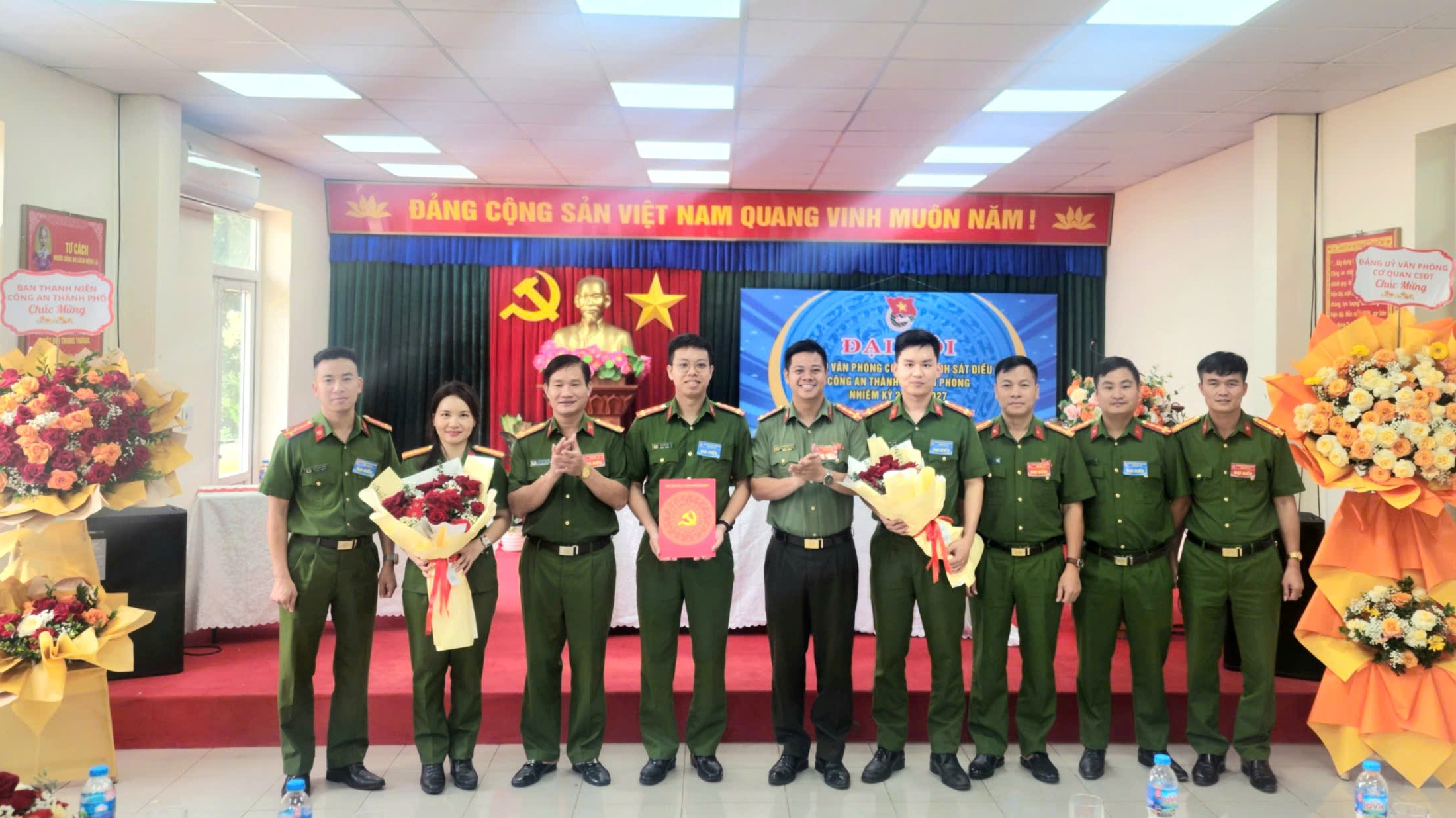 Đại hội Chi đoàn Văn phòng cơ quan Cảnh sát điều tra lần thứ 1 nhiệm kỳ 2025-2027